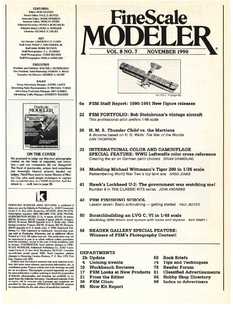 FineScale Modeler 1990-11 (Vol08-07)